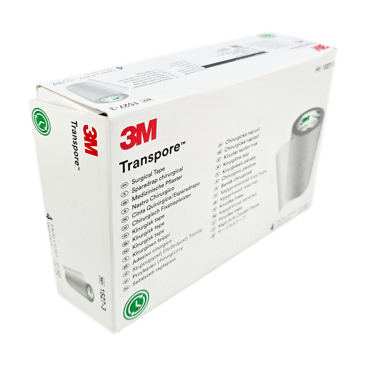 Transpore C Surgical Tape de 7,6 cm x 9,1 m