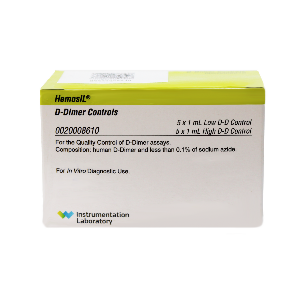 Reactivos HemosIL Controles D-Dimer