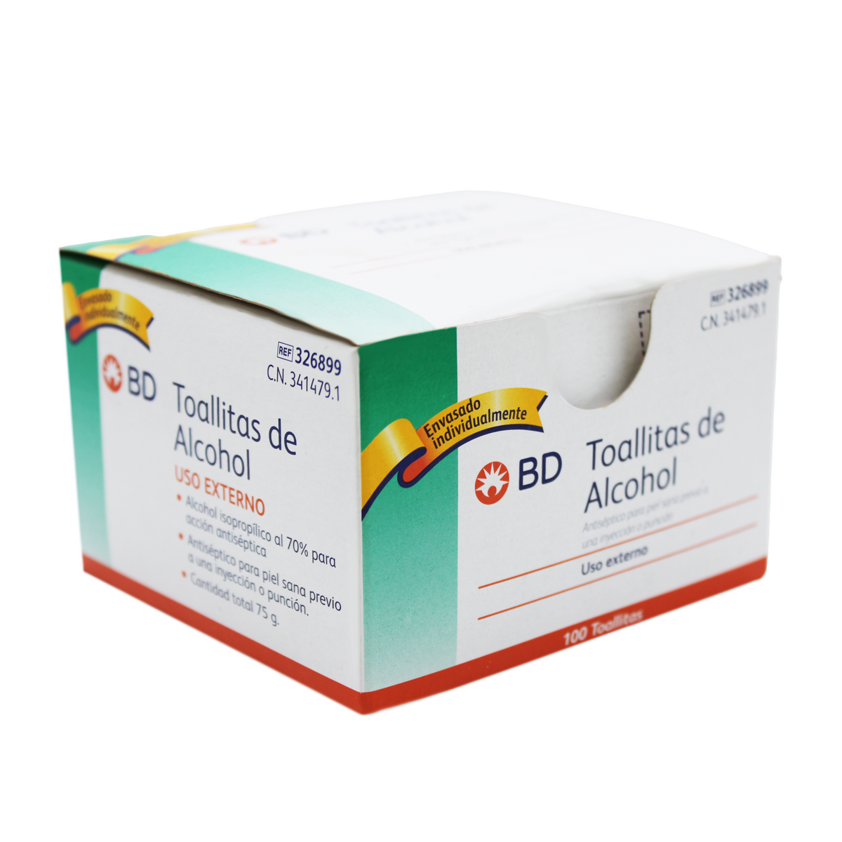 Toallitas De Alcohol Bd