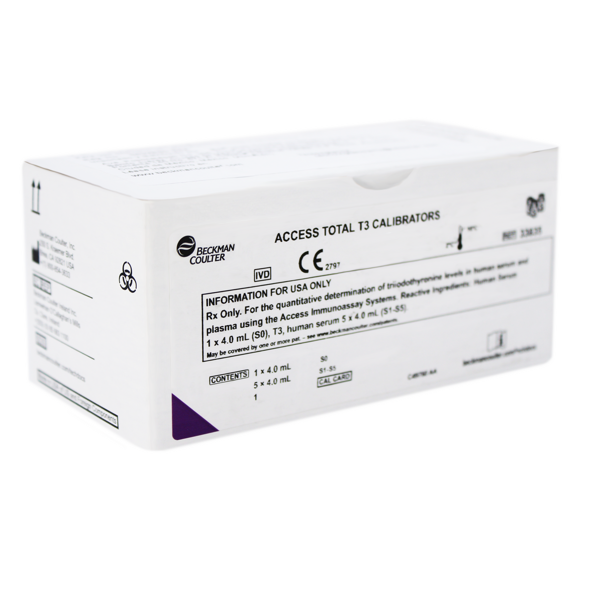 Reactivo Beckman Coulter Access Total T3 Calibrators