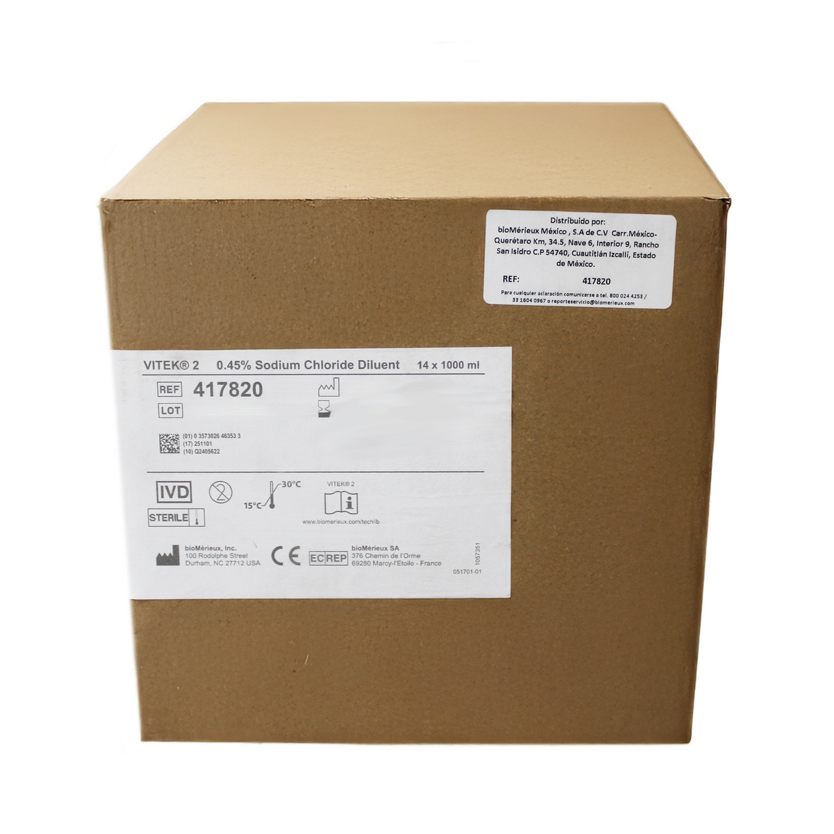 VITEK® 2 0,45% Sodium Chloride Diluent
