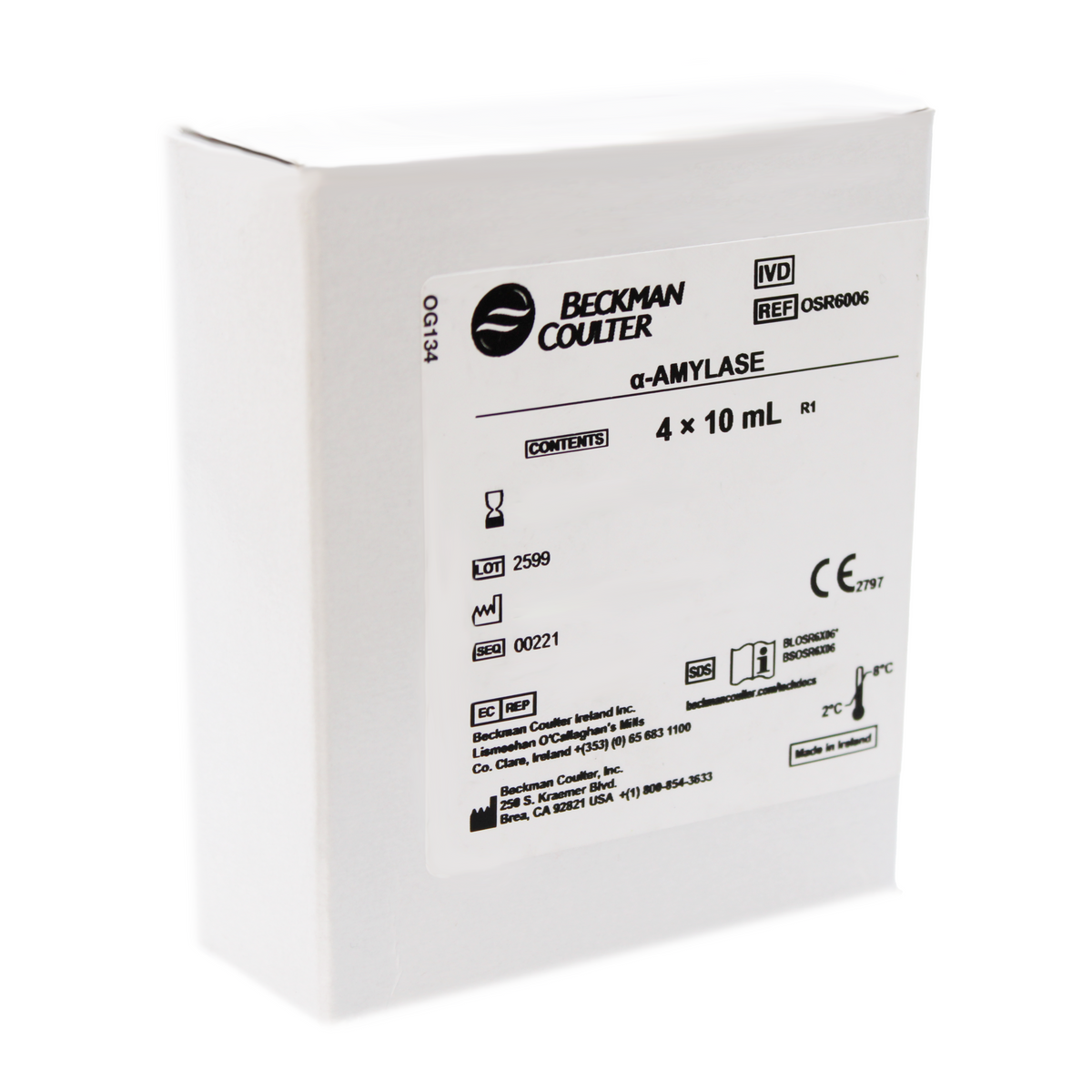 Reactivo Beckman Coulter α-AMYLASE