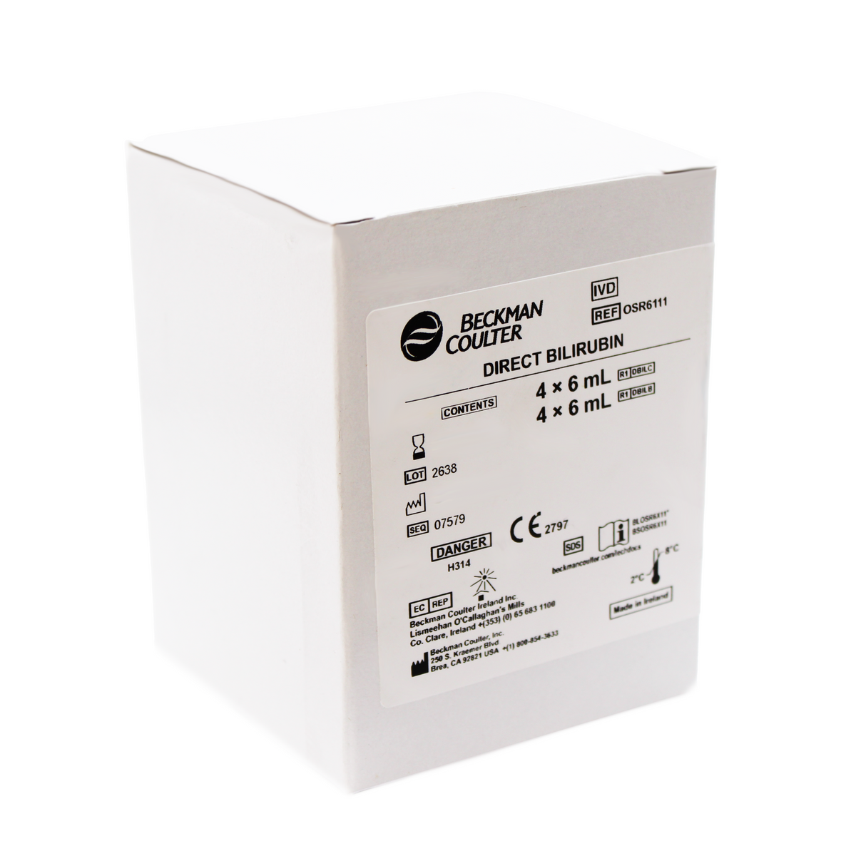 Reactivo Beckman Coulter Direct bilirubin
