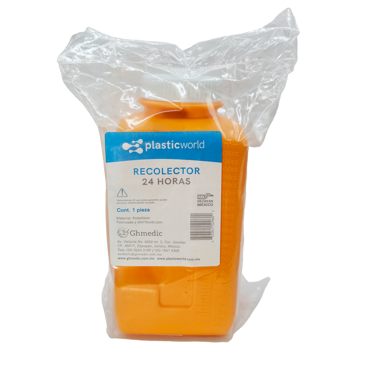 Recolector De 24hrs 3.5 litros