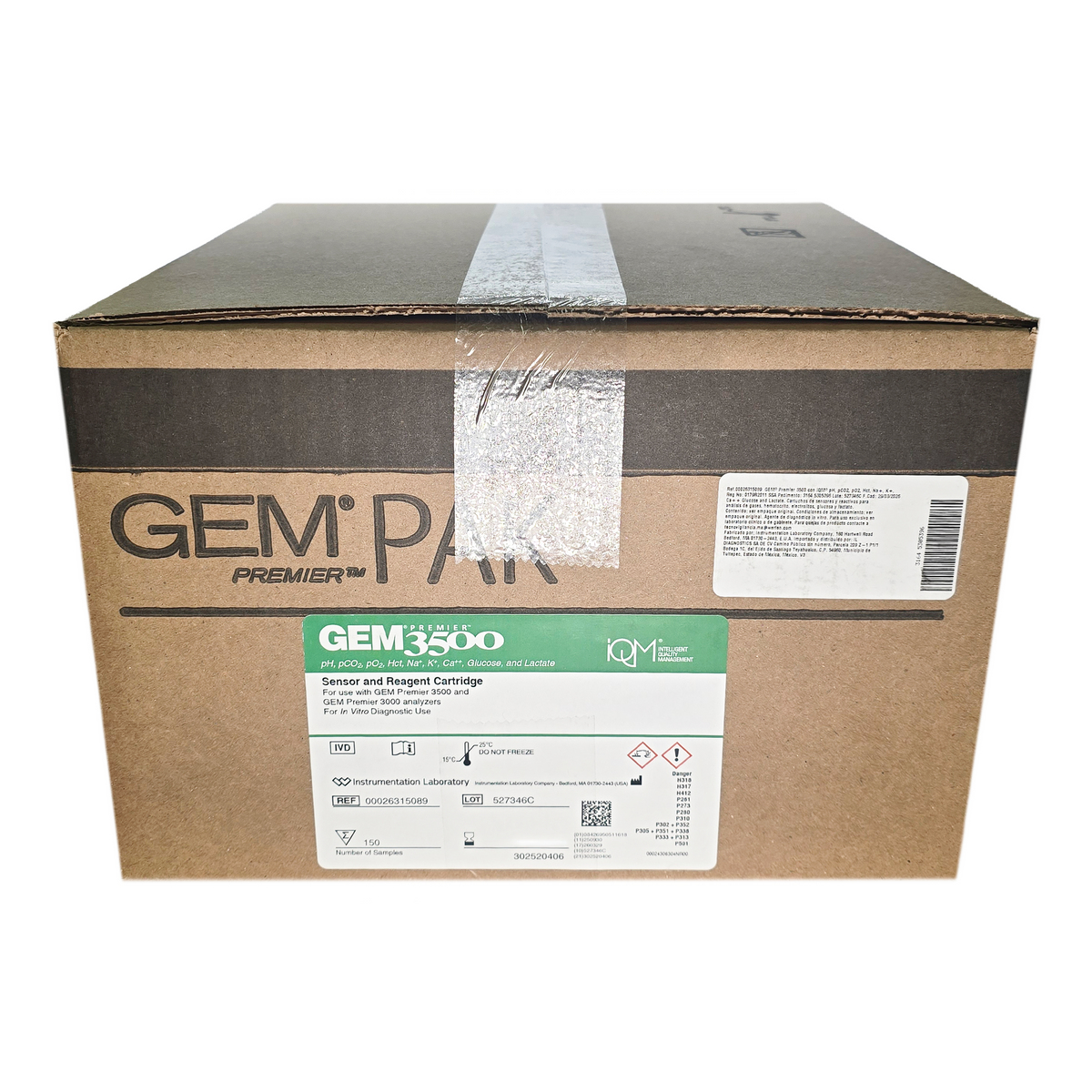 CARTUCHO GEM 3500 GASES/IONES/G/L 00026315089