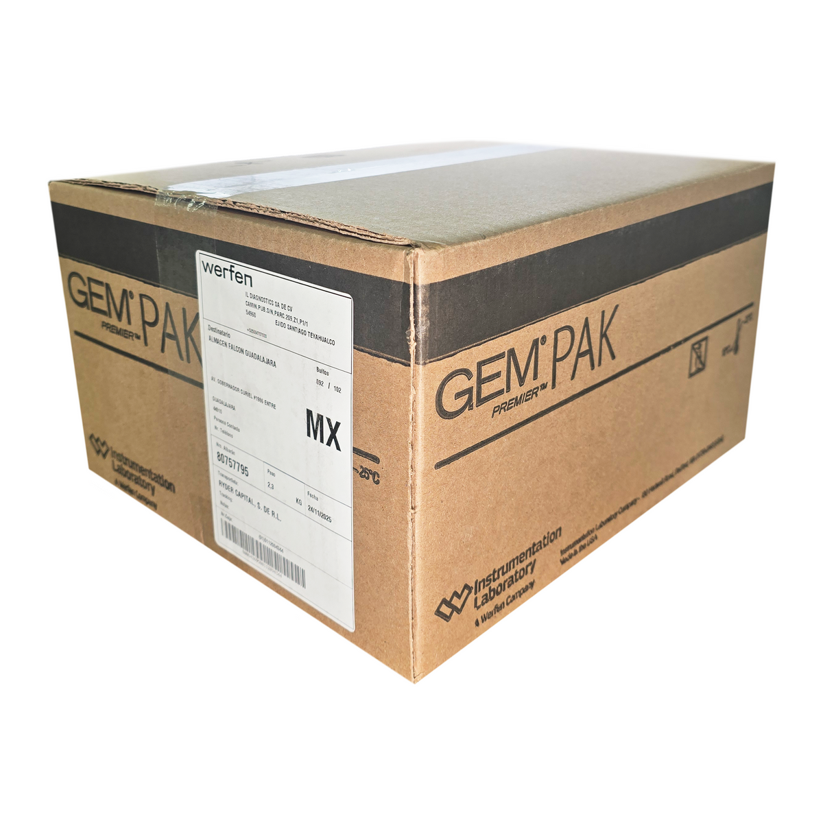 CARTUCHO GEM 3500 GASES/IONES/G/L 00026315089
