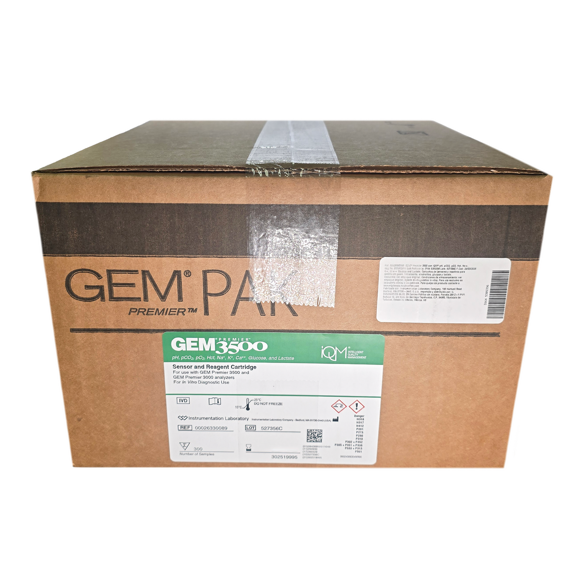 CARTUCHO GEM 3500 GASES/IONES/G/L 00026330089