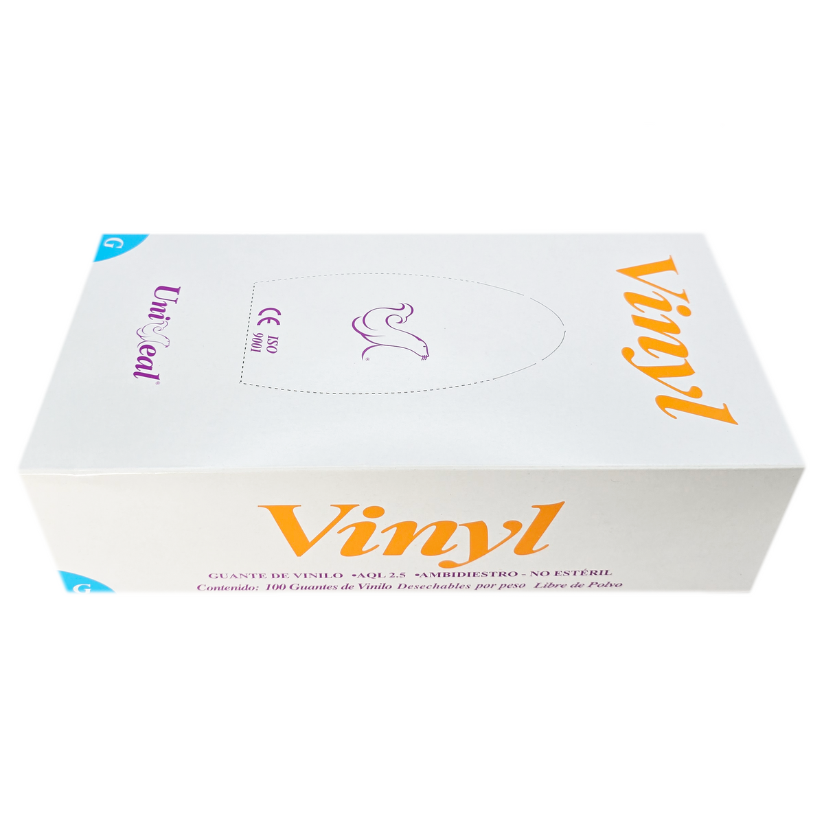 Guante Vinyl Uniseal No Estéril
