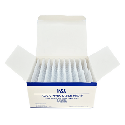 Agua Inyectable 10 mL