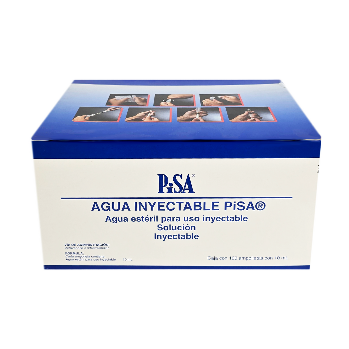 Agua Inyectable 10 mL