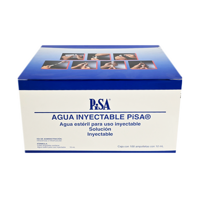 Agua Inyectable 10 mL