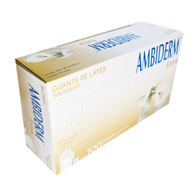Guante Ambiderm Extra No Estéril