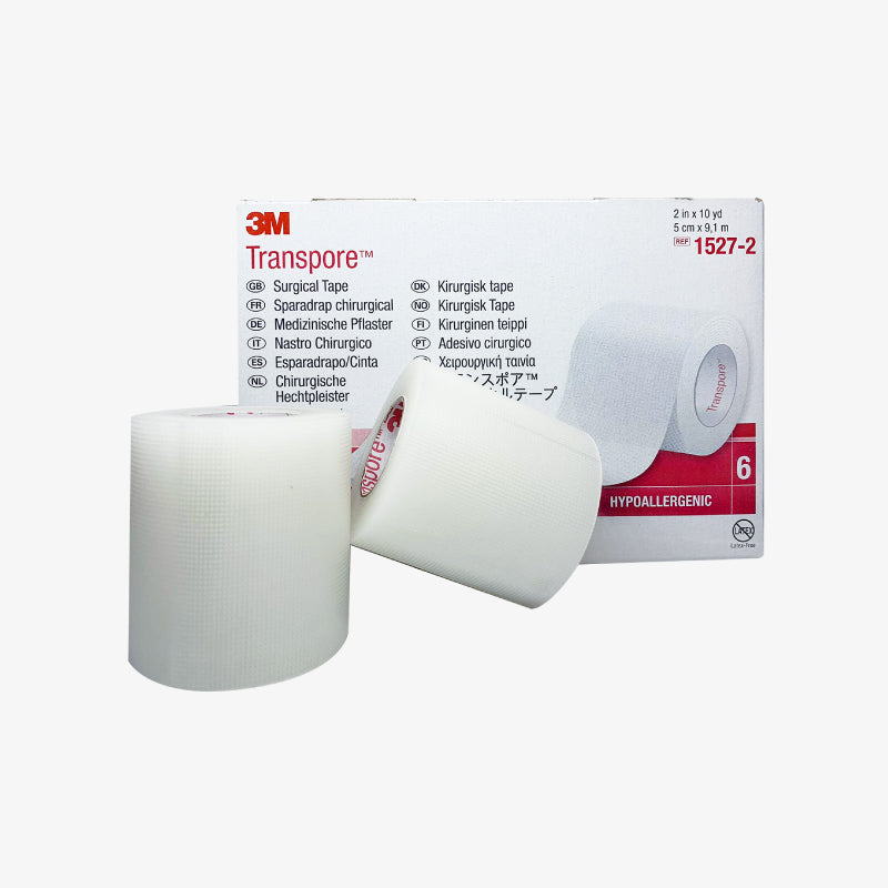 Transpore Surgical Tape de 5 cm x 9,1 m