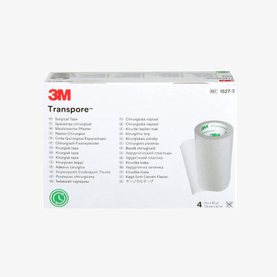 Transpore C Surgical Tape de 7,6 cm x 9,1 m