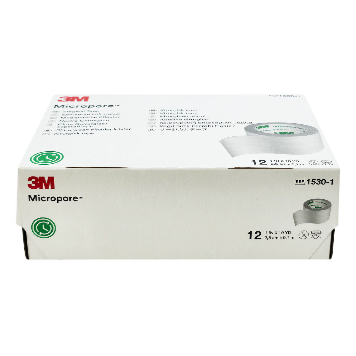 Micropore Cinta Quirúrgica de 2,5 cm x 9,1 m