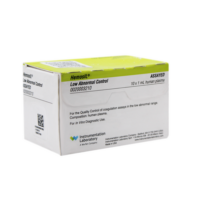 Reactivos HemosIL Low Abnormal Control