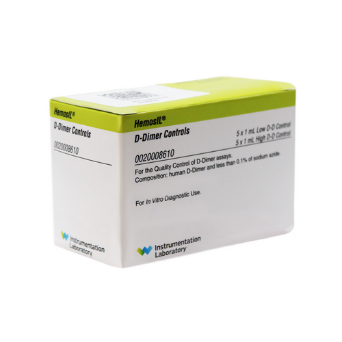 Reactivos HemosIL Controles D-Dimer