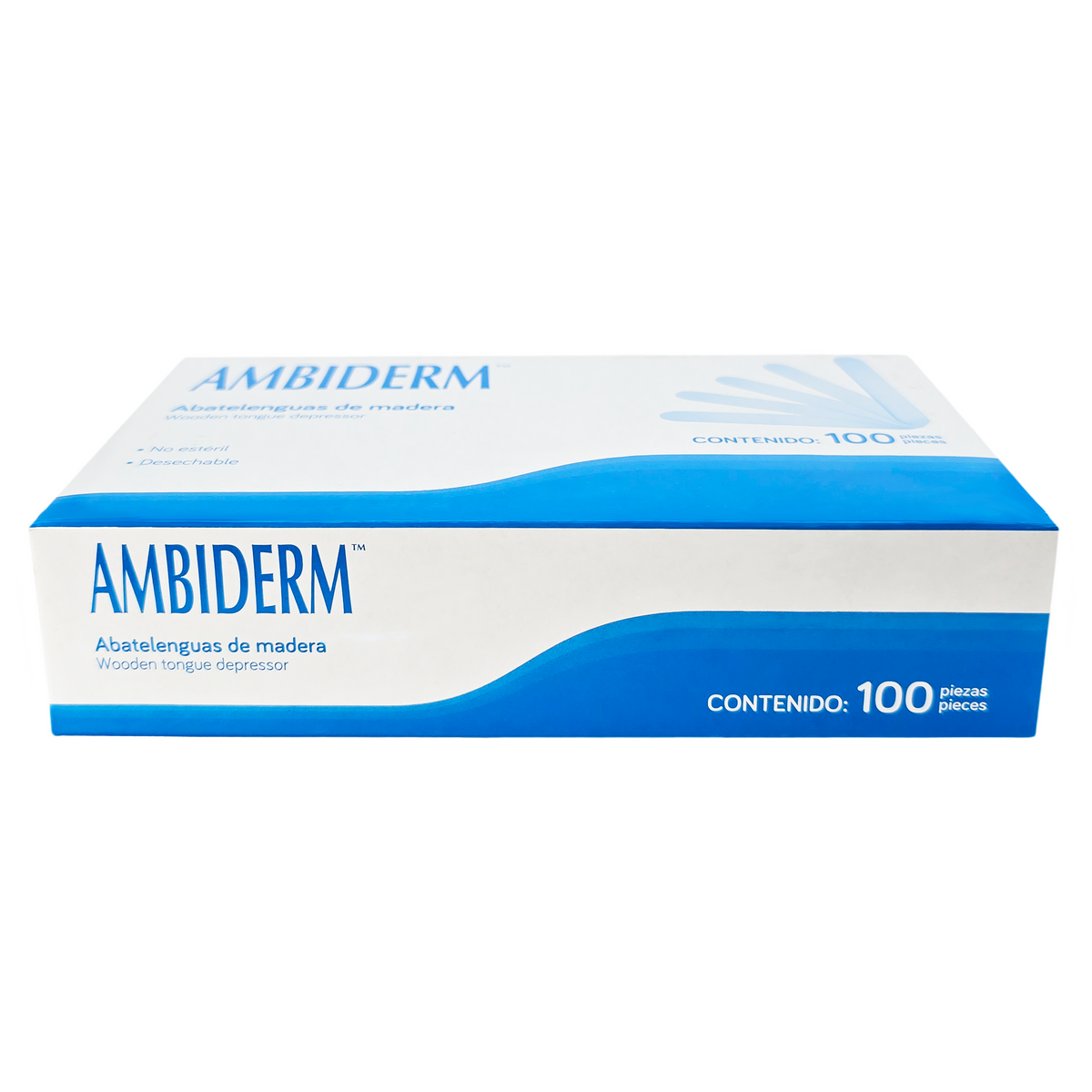 Abatelenguas de Madera