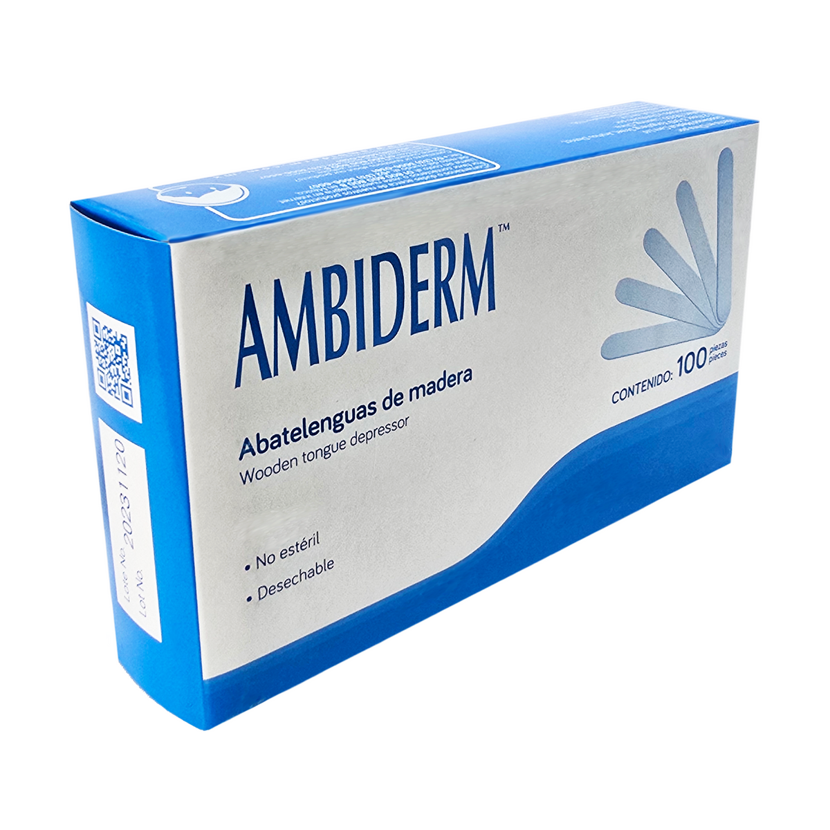 Abatelenguas de Madera