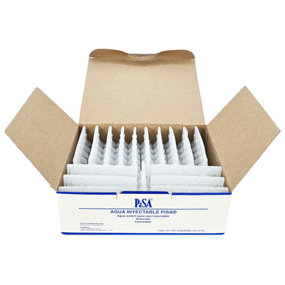 Agua Inyectable Pisa 5 mL