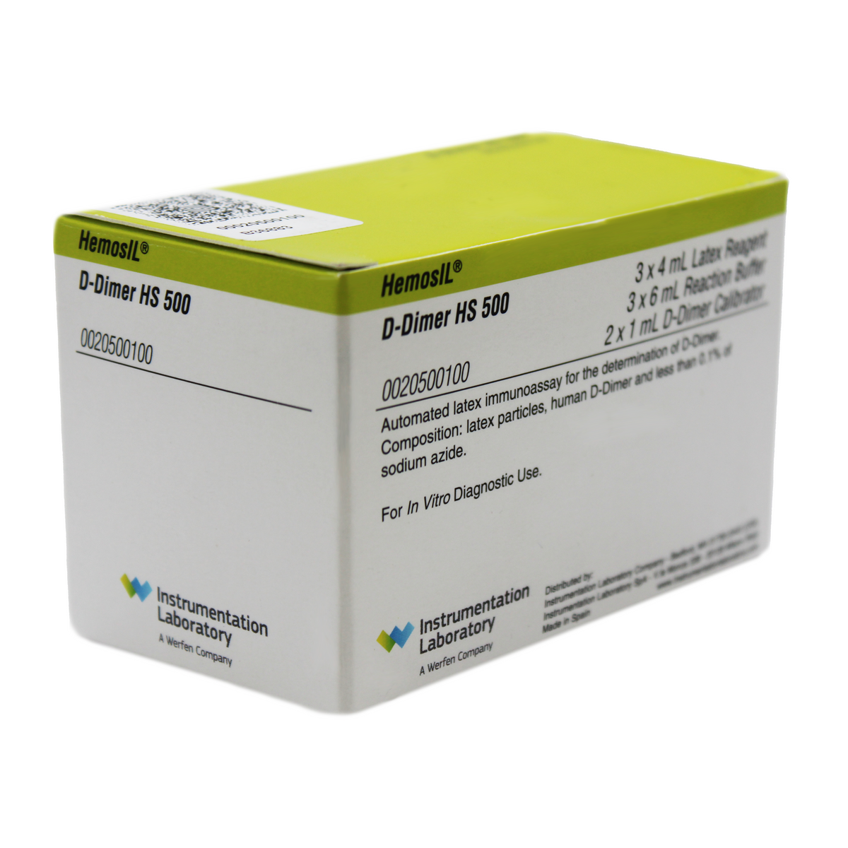 Reactivos HemosIL D-DimerHS 500