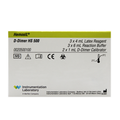 Reactivos HemosIL D-DimerHS 500