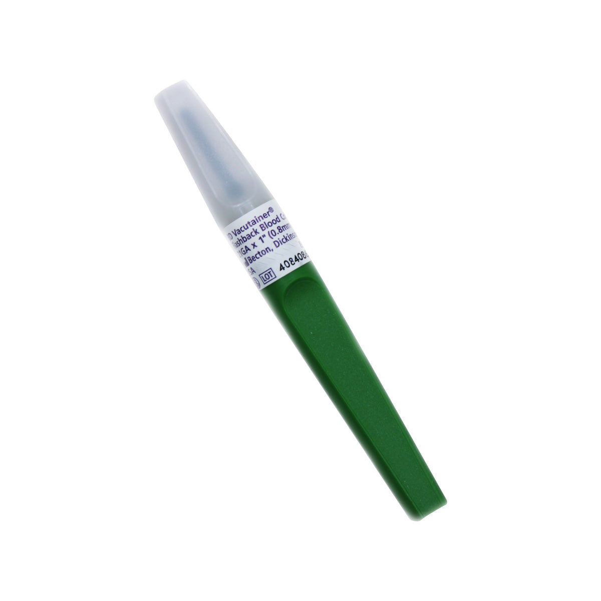 Agujas Bd Flashback Verde 21G x 25 mm