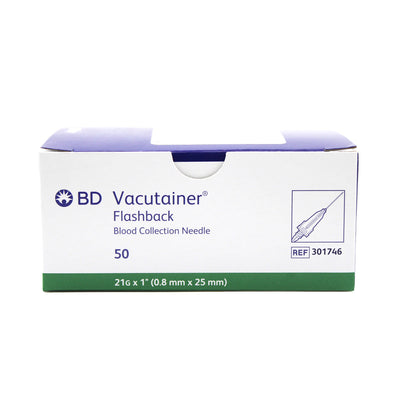 Agujas Bd Flashback Verde 21G x 25 mm