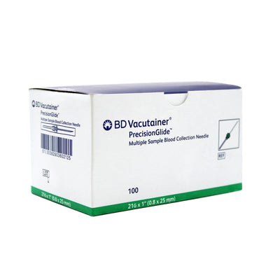 Agujas Bd Precisionglide Verde 21G x 25 mm