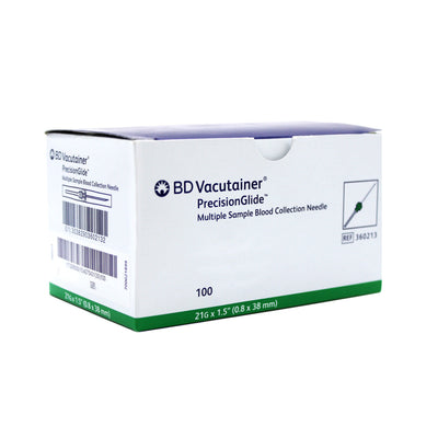 Agujas Bd Precisionglide Verde 21G x 38 mm
