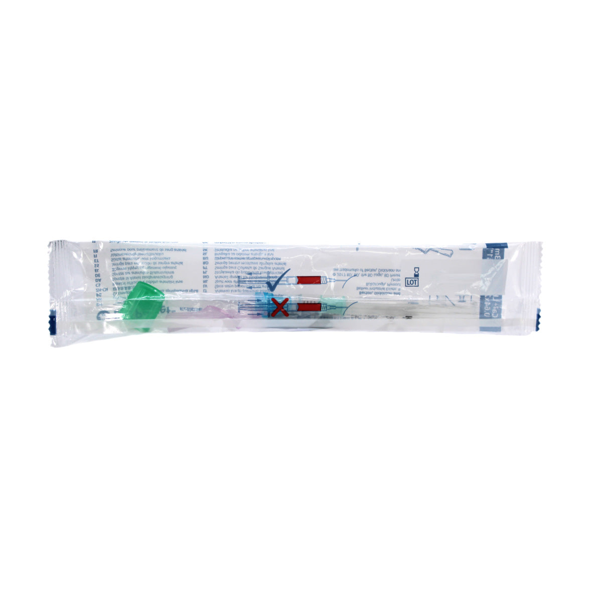 Jeringa Para Gases Arteriales Bd Preset Eclipse 3 ml-23 G x 25 mm