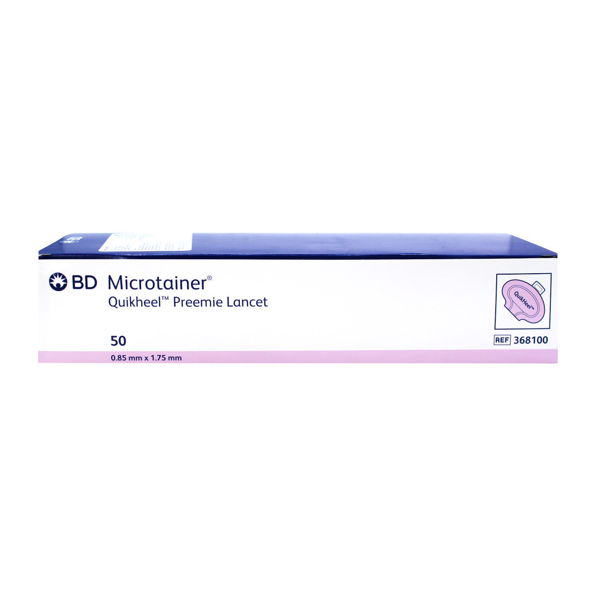 Lanceta Bd Microtrainer Quikheel Rosa 0.85 mm