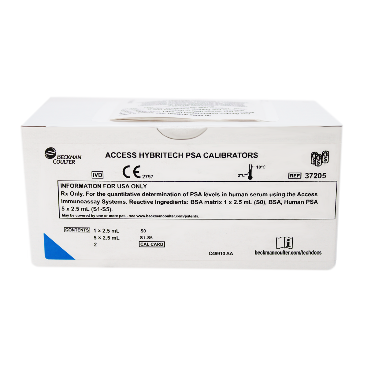 Reactivo Beckman Coulter Access Hybritech PSA calibrators