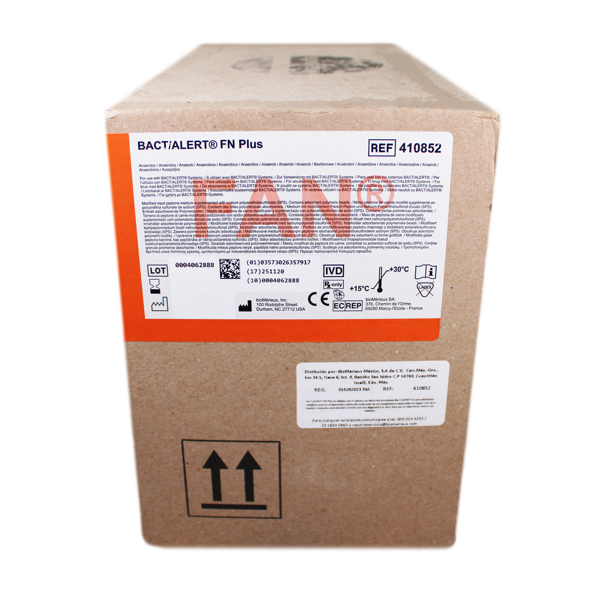 Hemocultivo BIOMÉRIEUX BACT/ALERT FN Plus Anaerobio