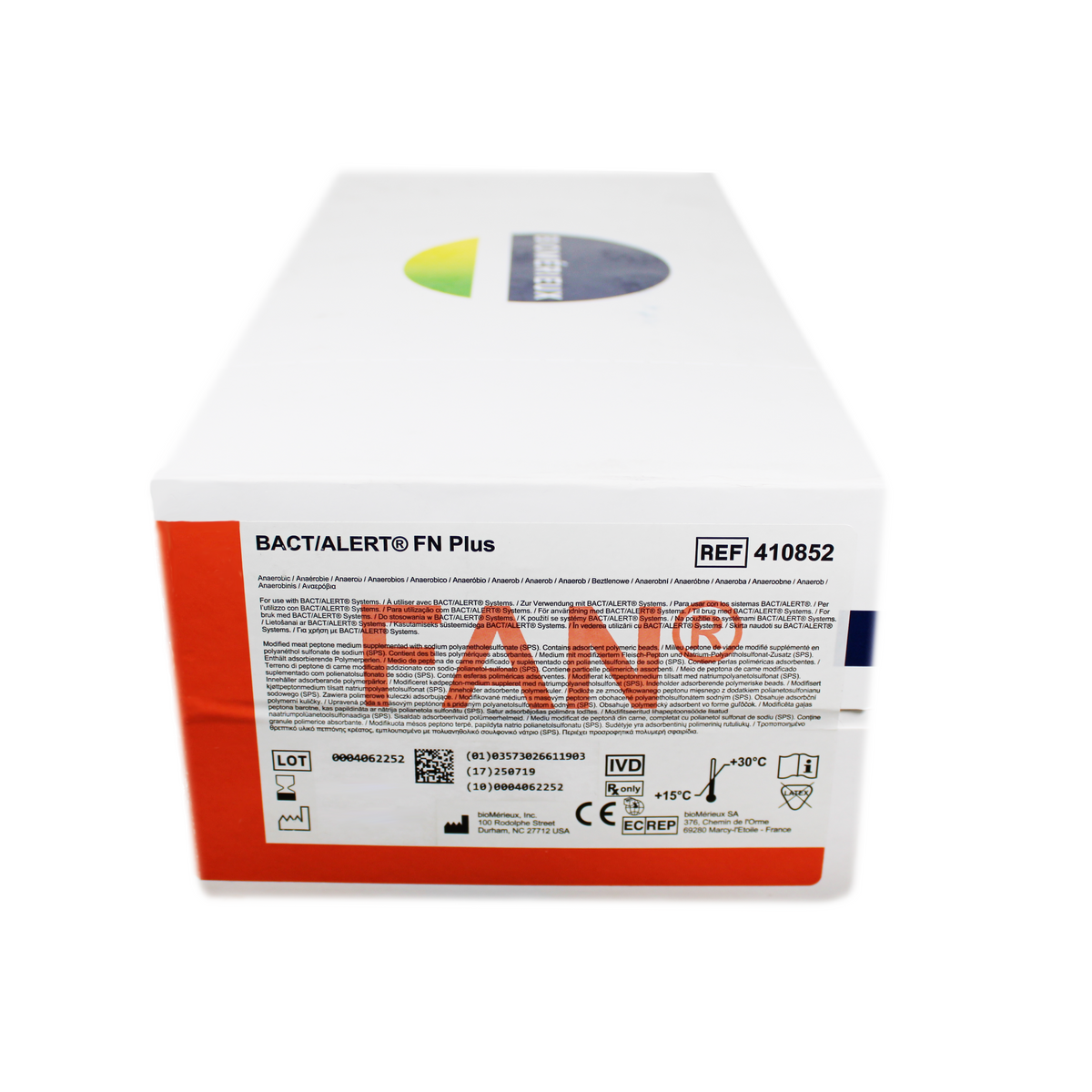 Hemocultivo BIOMÉRIEUX BACT/ALERT FN Plus Anaerobio