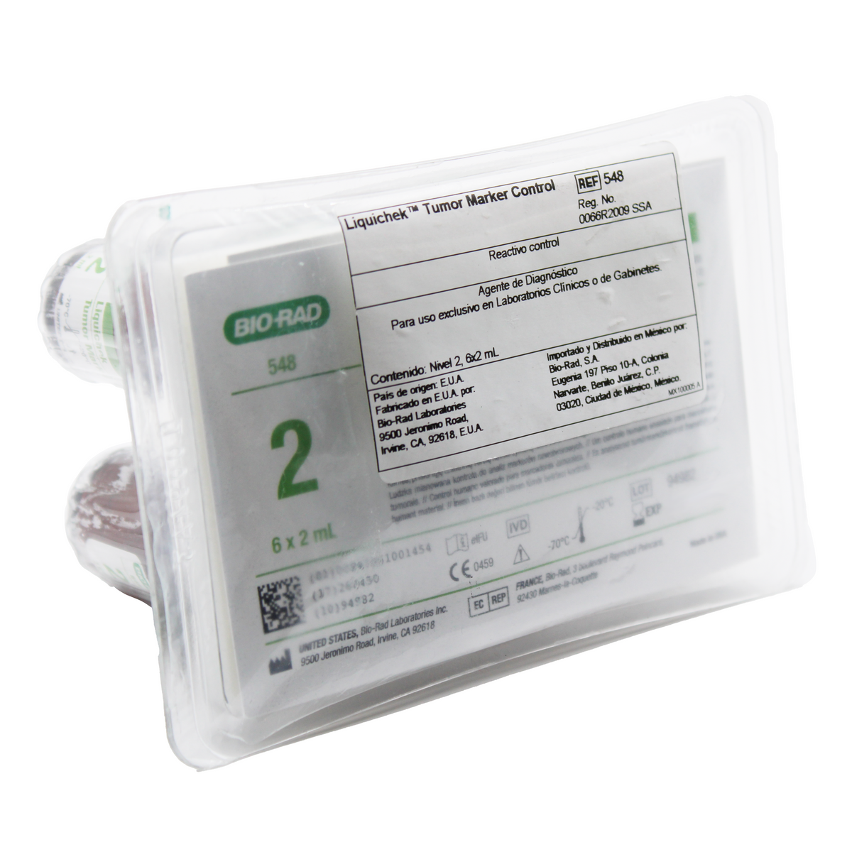 Reactivo BIO-RAD Liquichek Tumor Marker Control 2