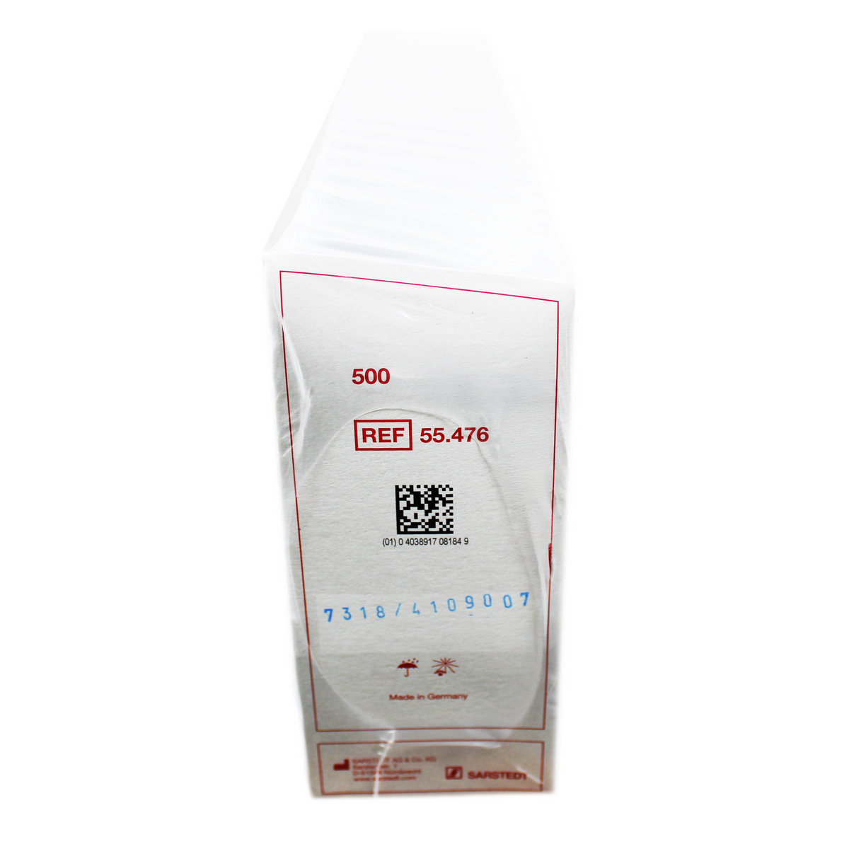 Tubo Sarstedt 5 mL - 75 x 12 mm