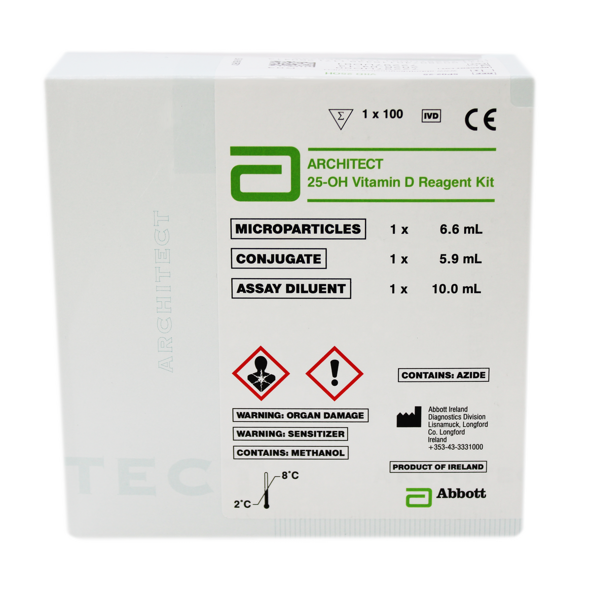 Reactivo Abbott architect 25-OH Vitamin D Reagent Kit