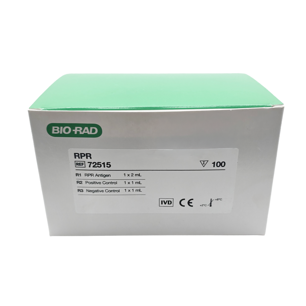 Kit de Reactivos RPR Bio-Rad 100 Tests