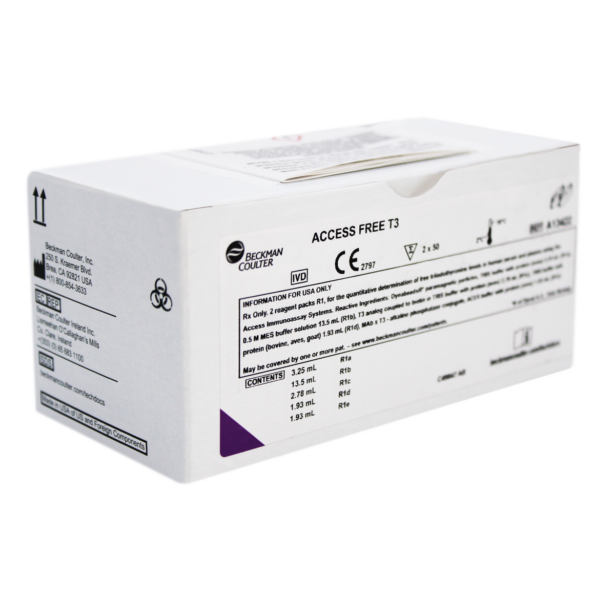 Reactivo Beckman Coulter Access Free T3