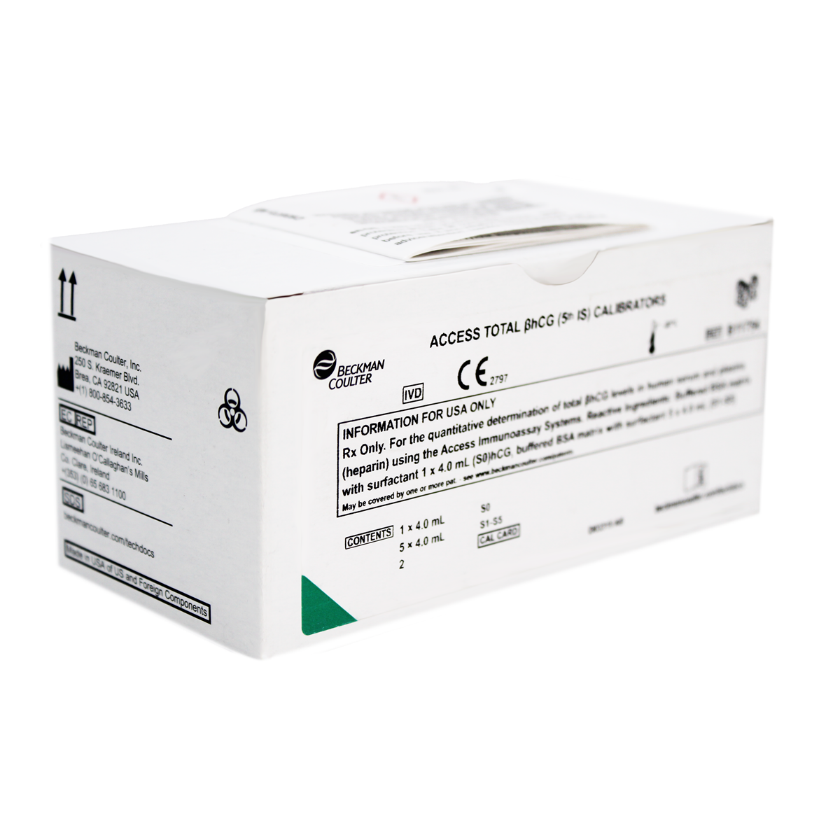Reactivo Beckman Coulter Access Total βhCG (5th IS) Calibrators
