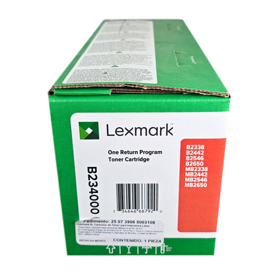Cartucho De Tóner Lexmark B234000