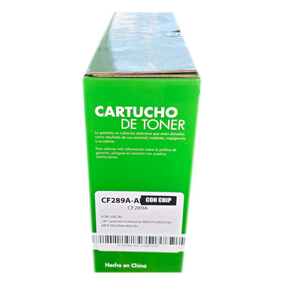 Cartucho de Tóner HP LaserJet CF289A