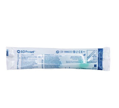 Jeringa Para Gases Arteriales Bd Preset 3 ml- 23 G x 25 mm