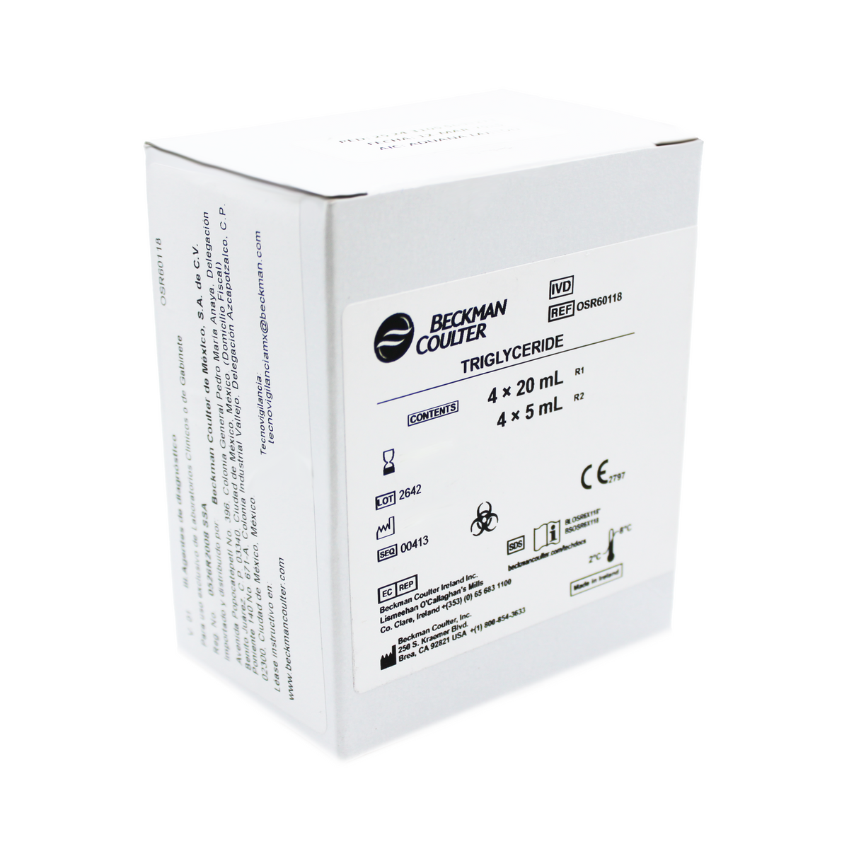 Reactivo Beckman Coulter Triglyceride