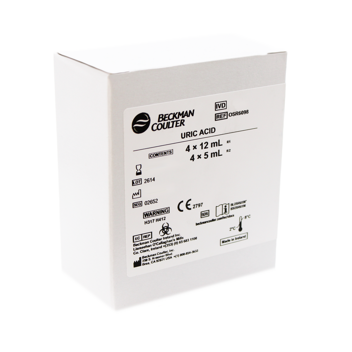 Reactivo Beckman Coulter Uric Acid