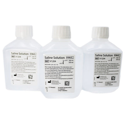 Solución salina 3 x 500 ml