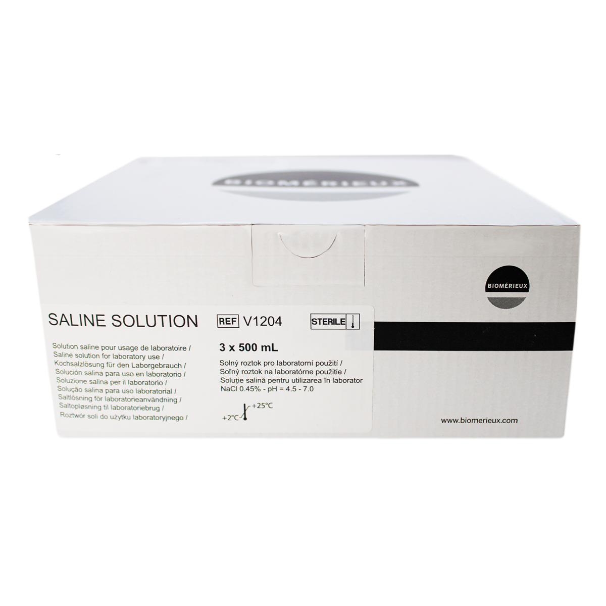Solución salina 3 x 500 ml