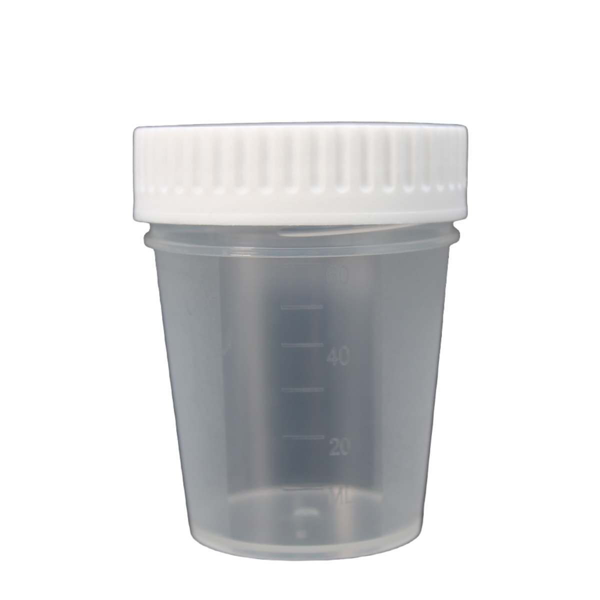 Vaso Recolector 60 ml Blanco Estéril