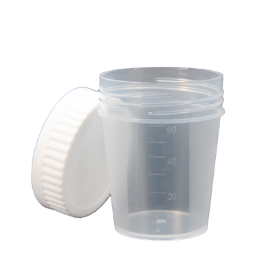 Vaso Recolector 60 ml Blanco Estéril